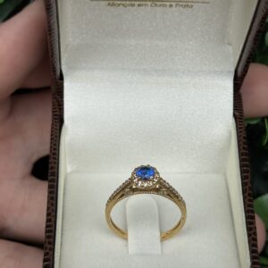 Anel de formatura em ouro 18k