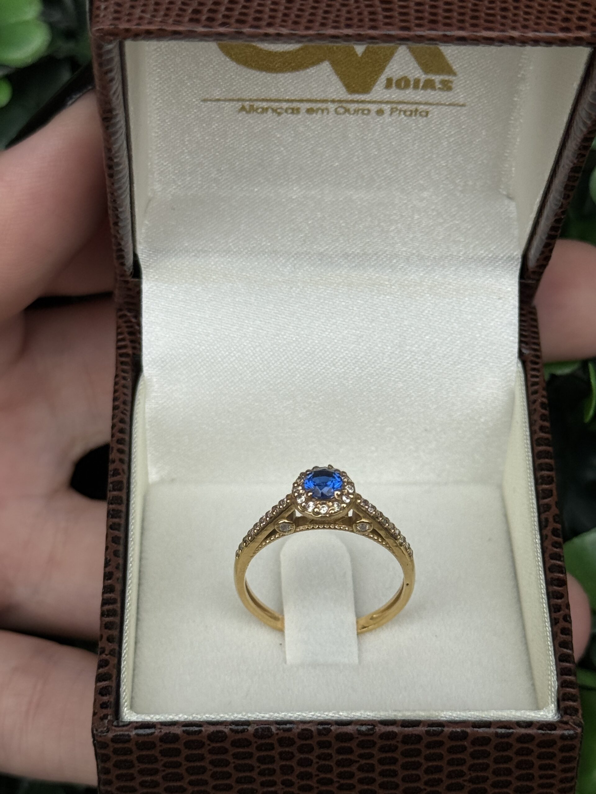 Anel de formatura em ouro 18k