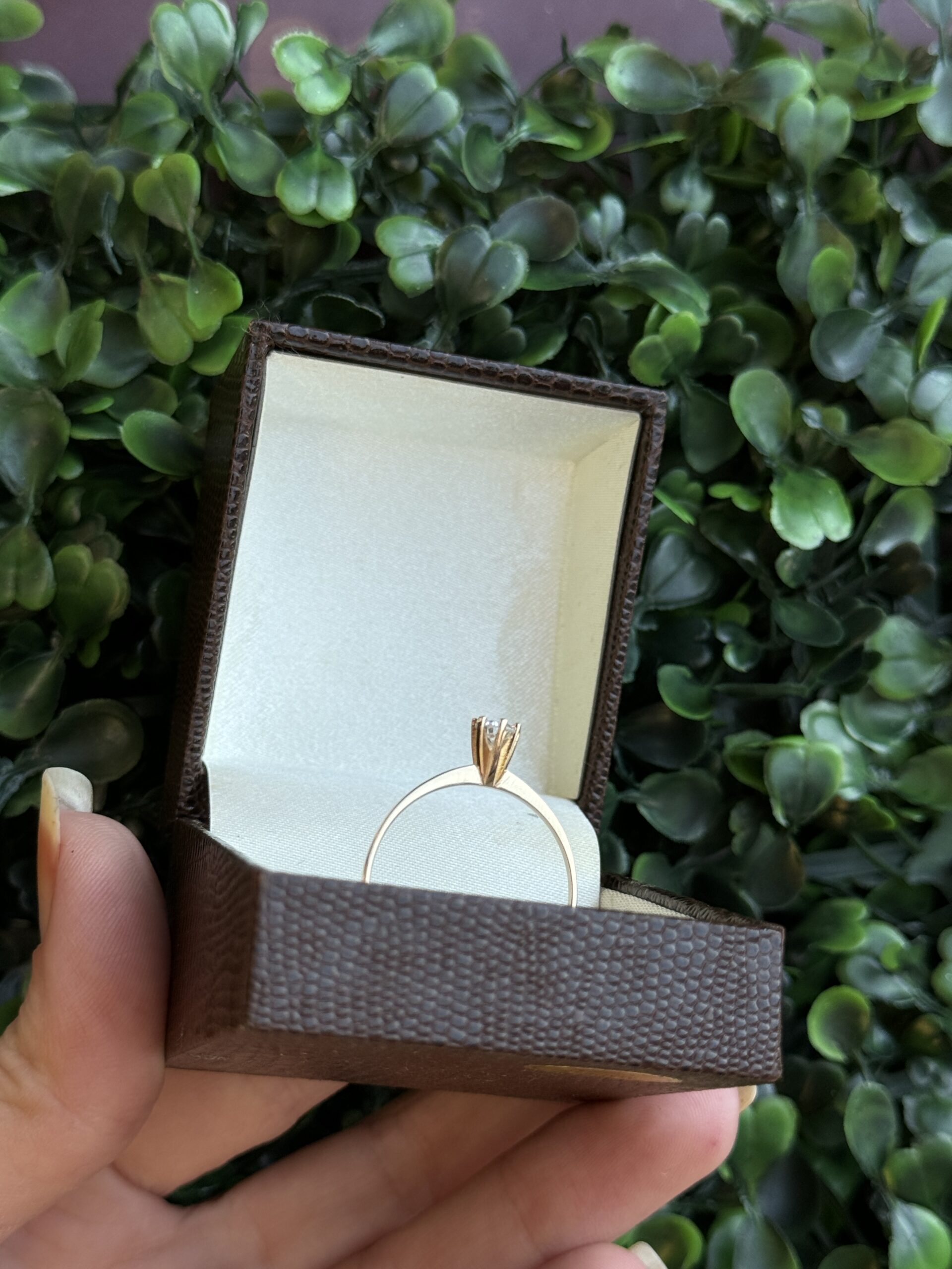 Solitário em ouro 18k - Imagem 2