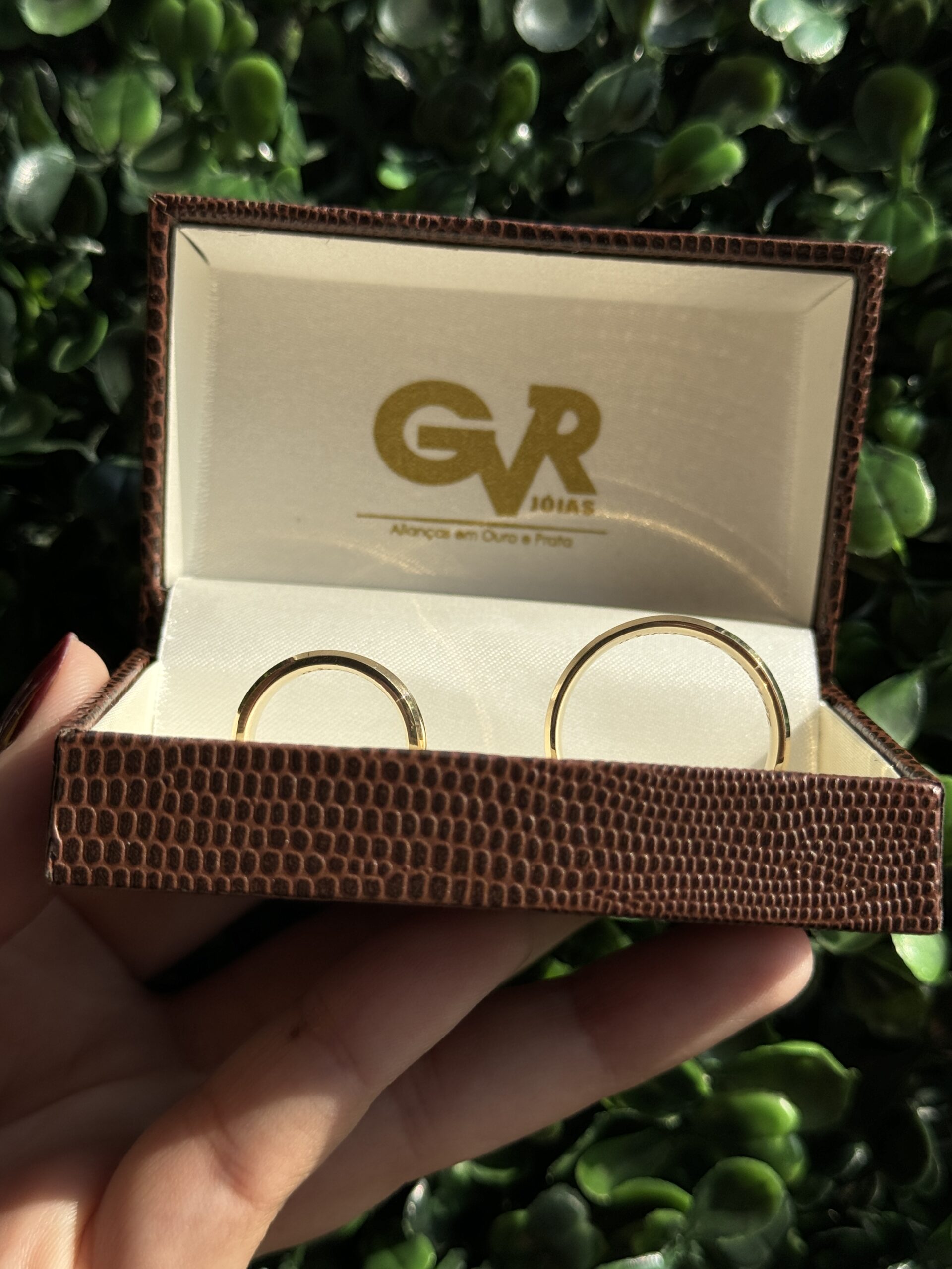 Par de aliança 6mm em ouro - Imagem 10