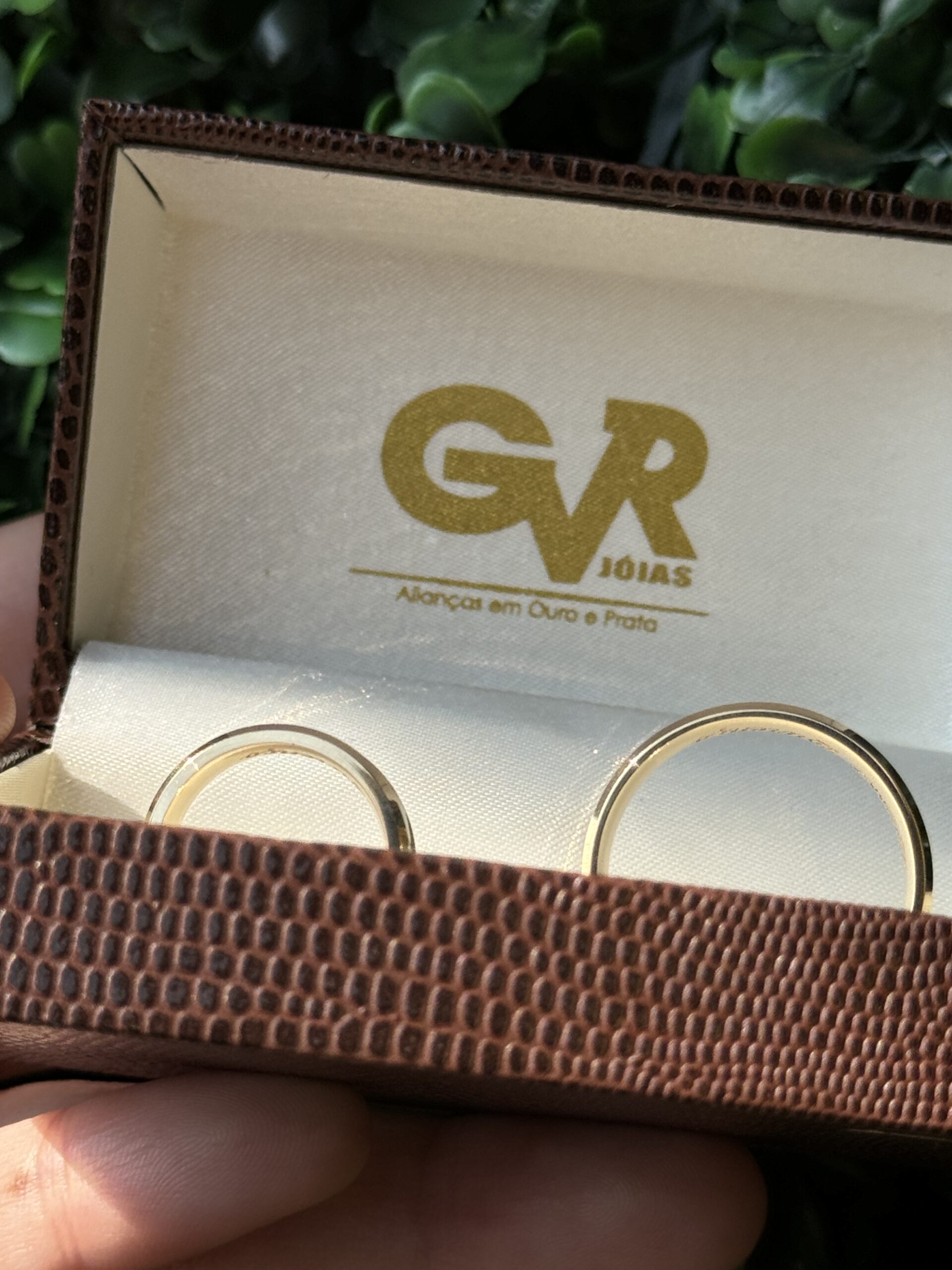 Par de aliança 6mm em ouro - Imagem 7