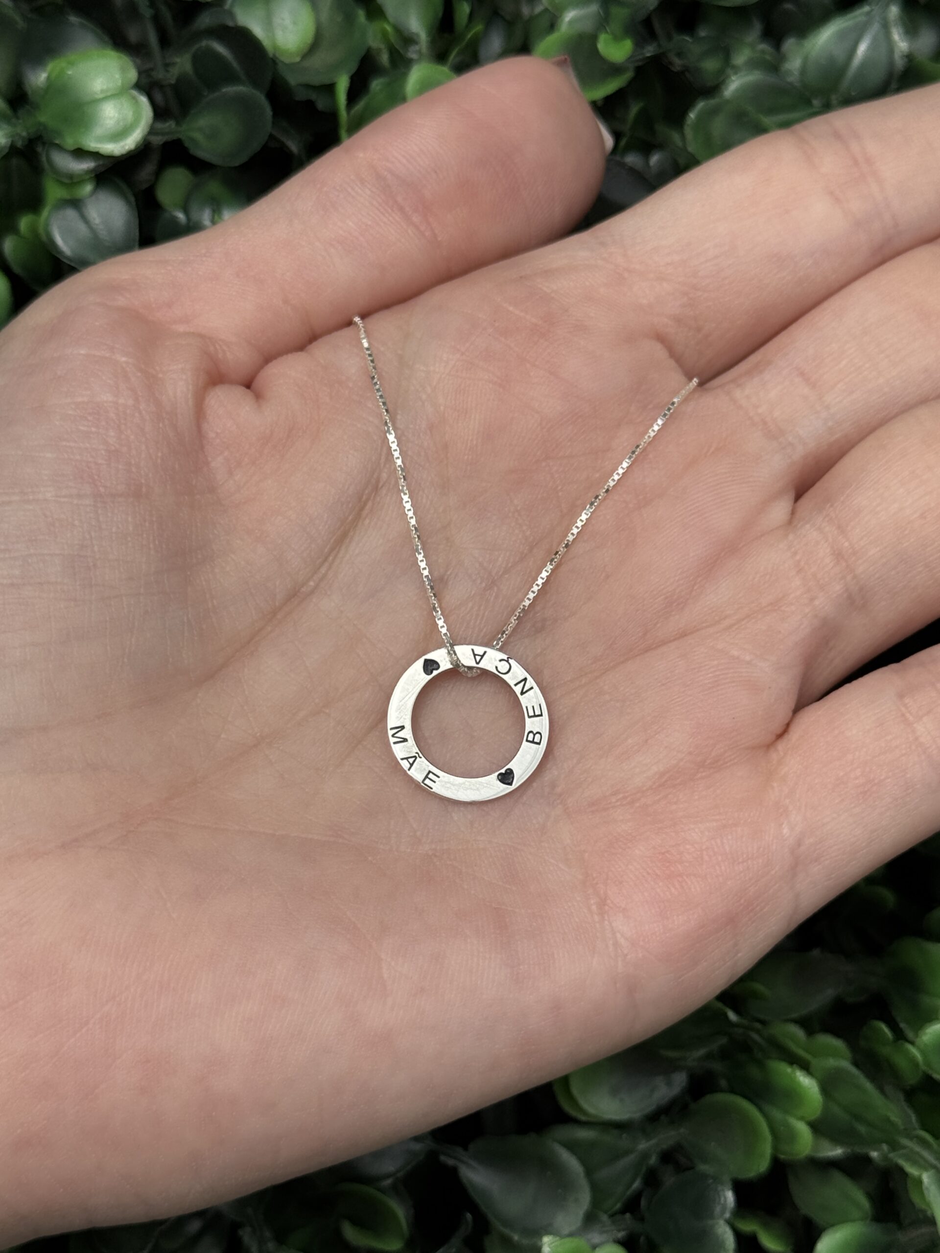 Pingente bença mãe em prata - Imagem 9