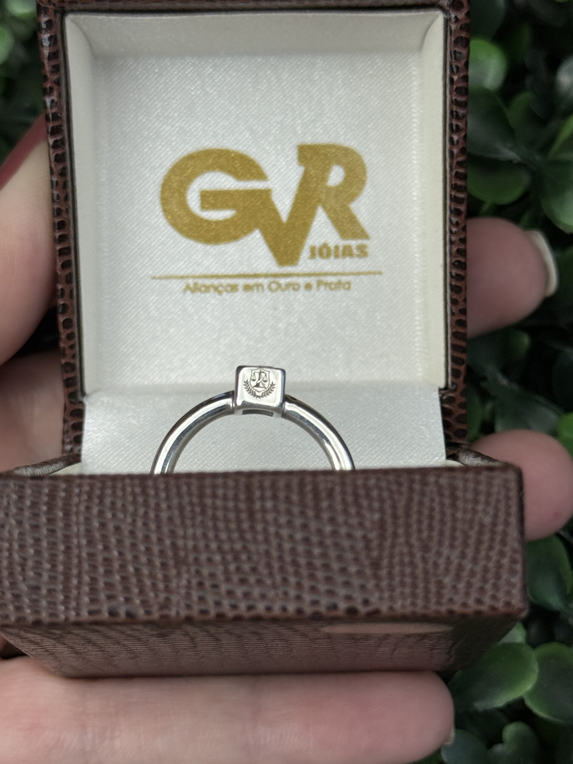 Anel de formatura em prata - Imagem 5