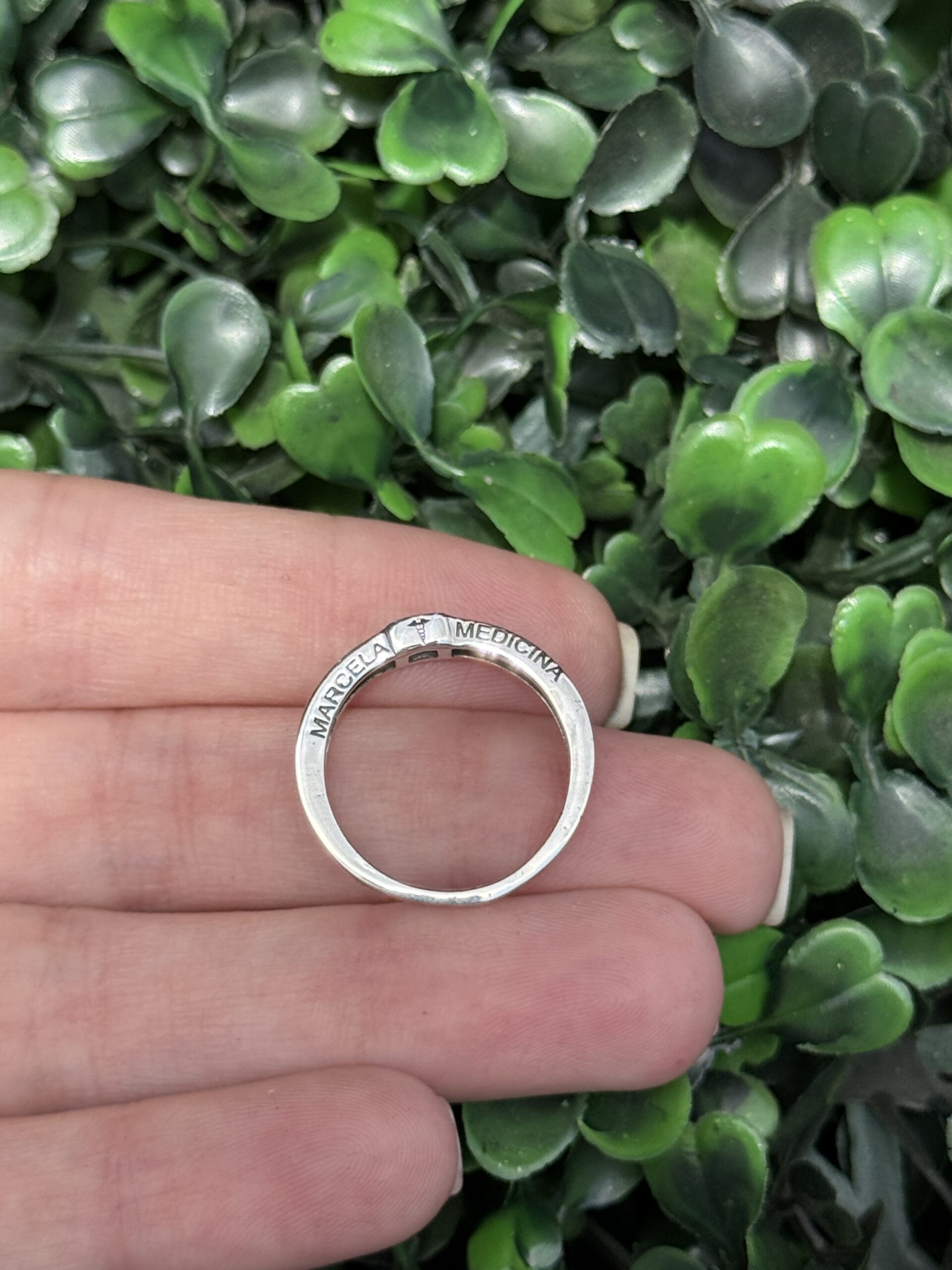 Anel de formatura em prata - Imagem 8