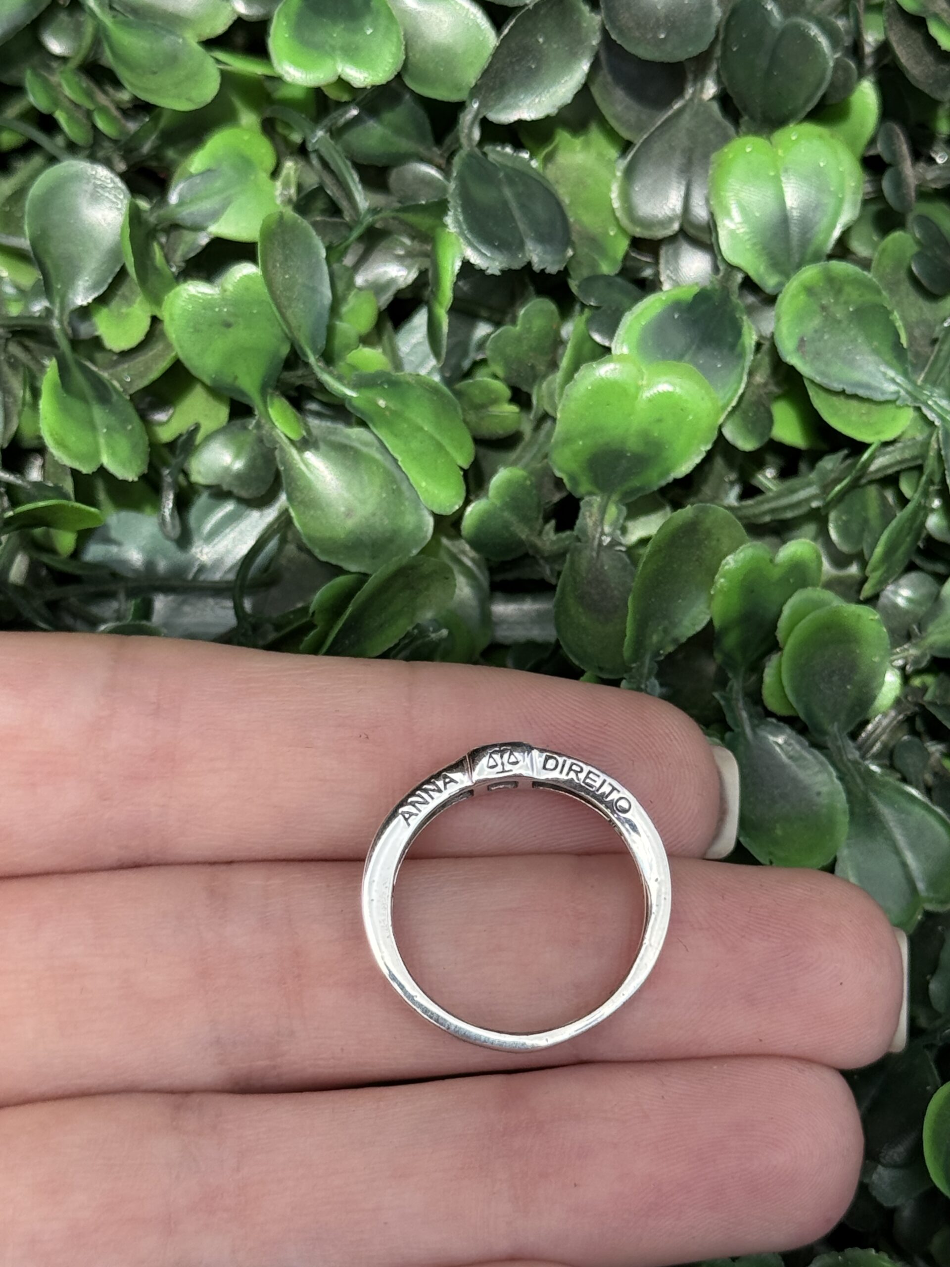 Anel de formatura em prata - Imagem 7