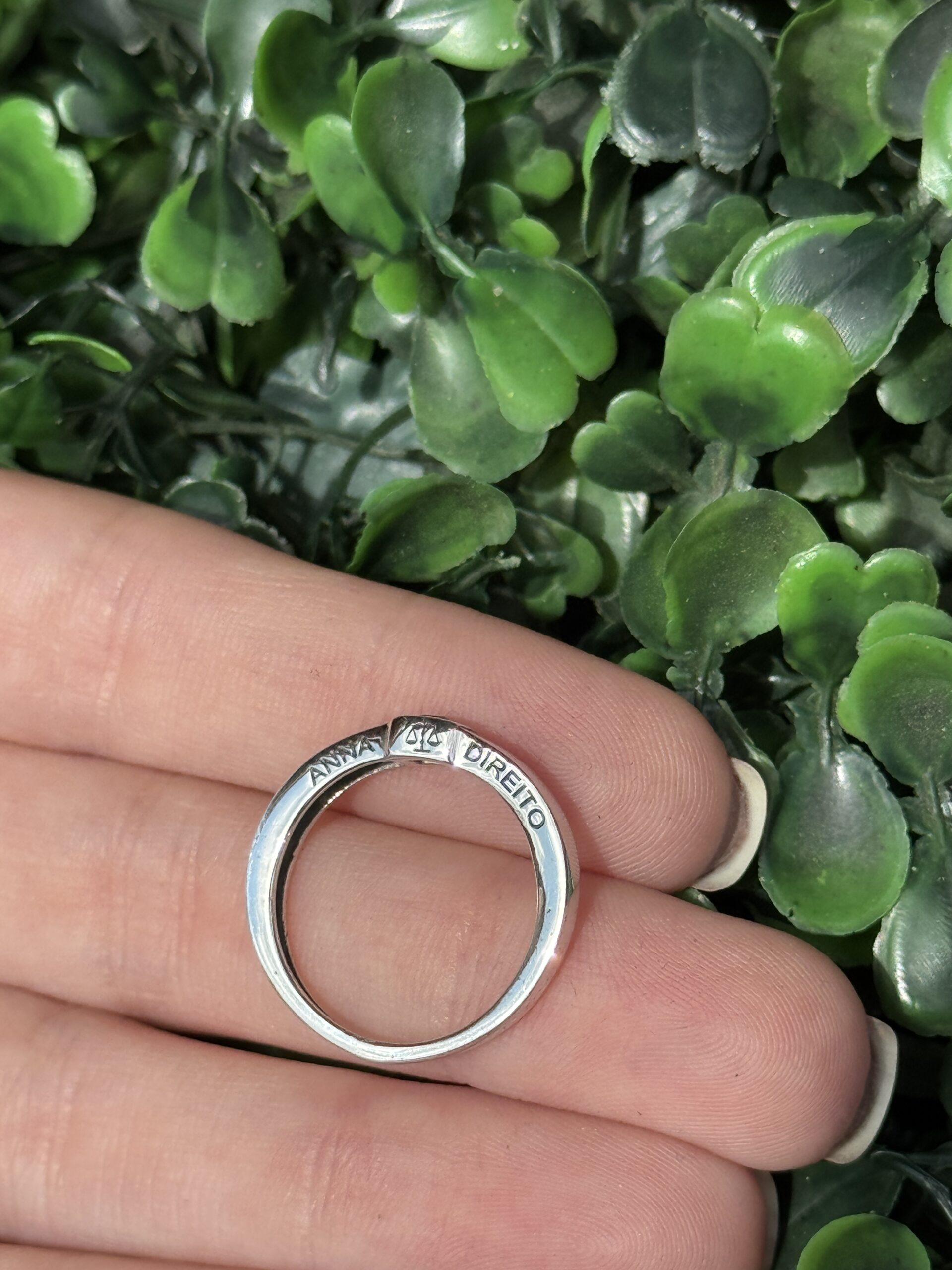 Anel de formatura em prata - Imagem 6