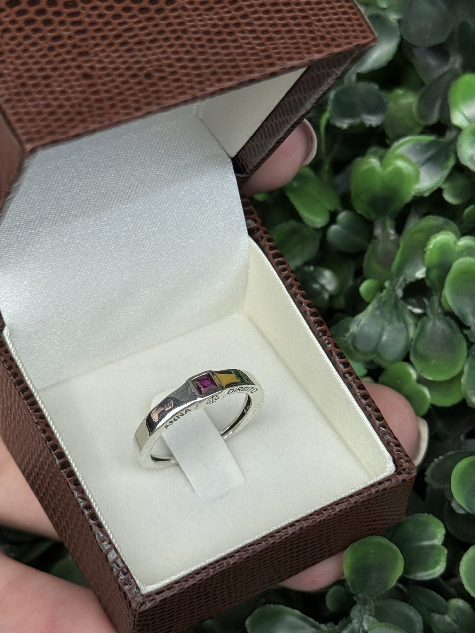 Anel de formatura em prata - Imagem 4