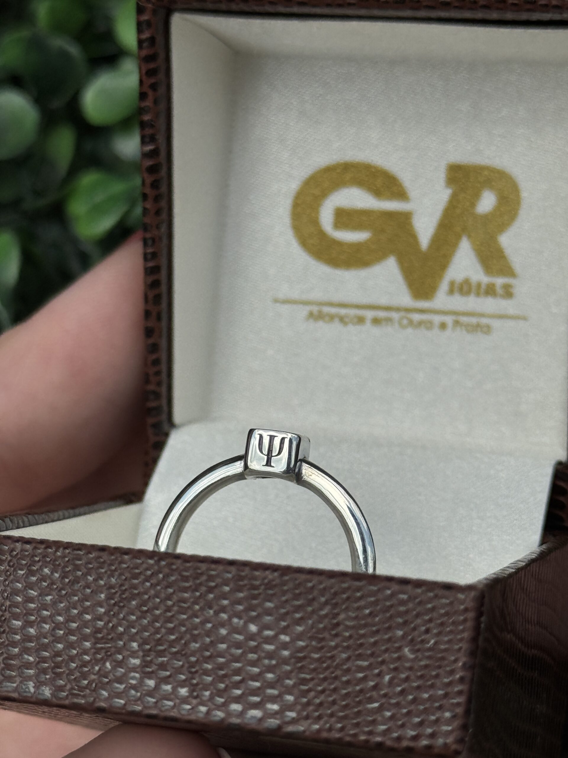 Anel de formatura em prata - Imagem 7