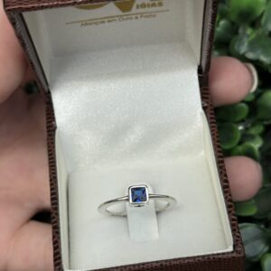 Anel de formatura em prata