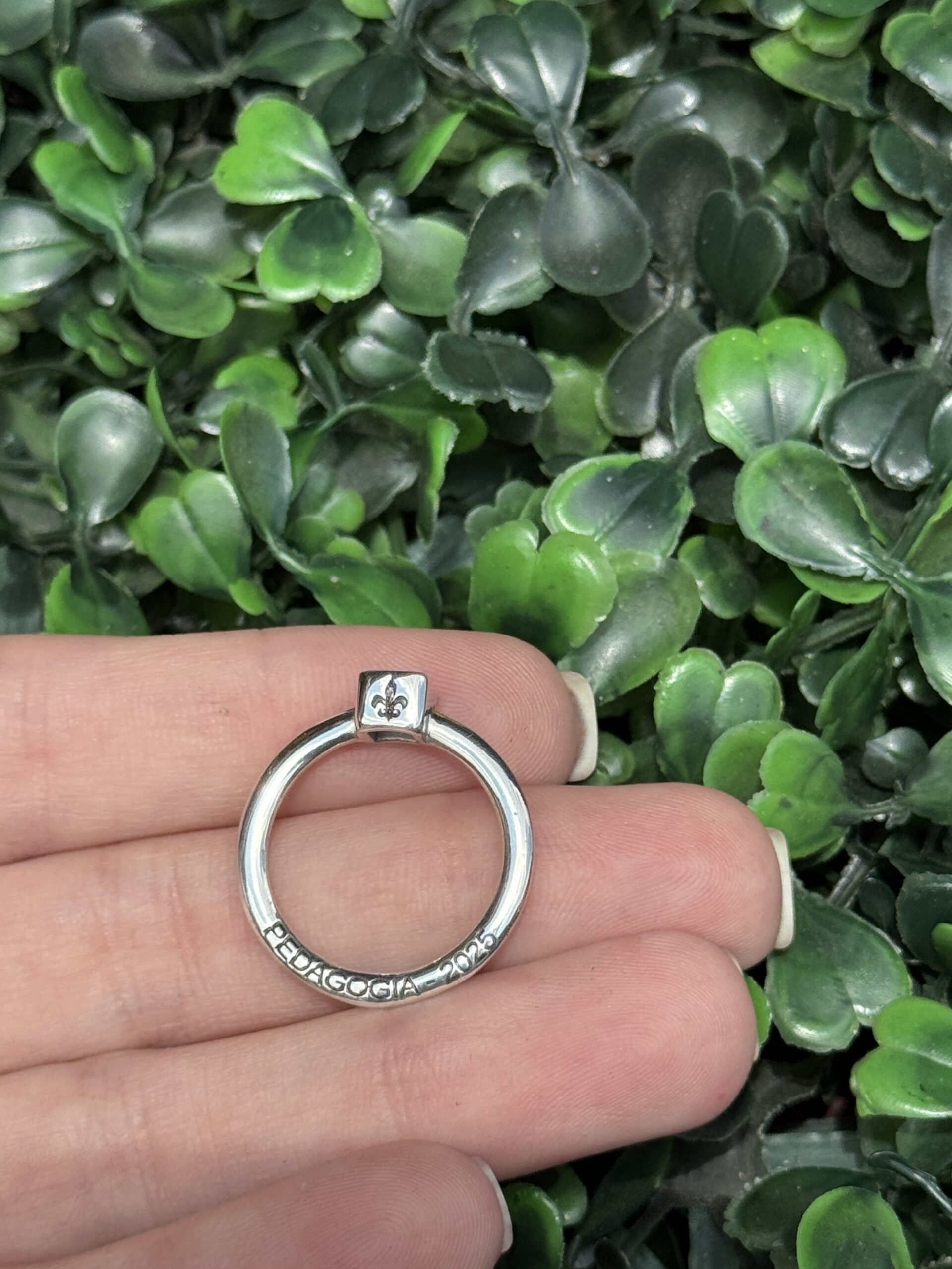 Anel de formatura em prata - Imagem 4