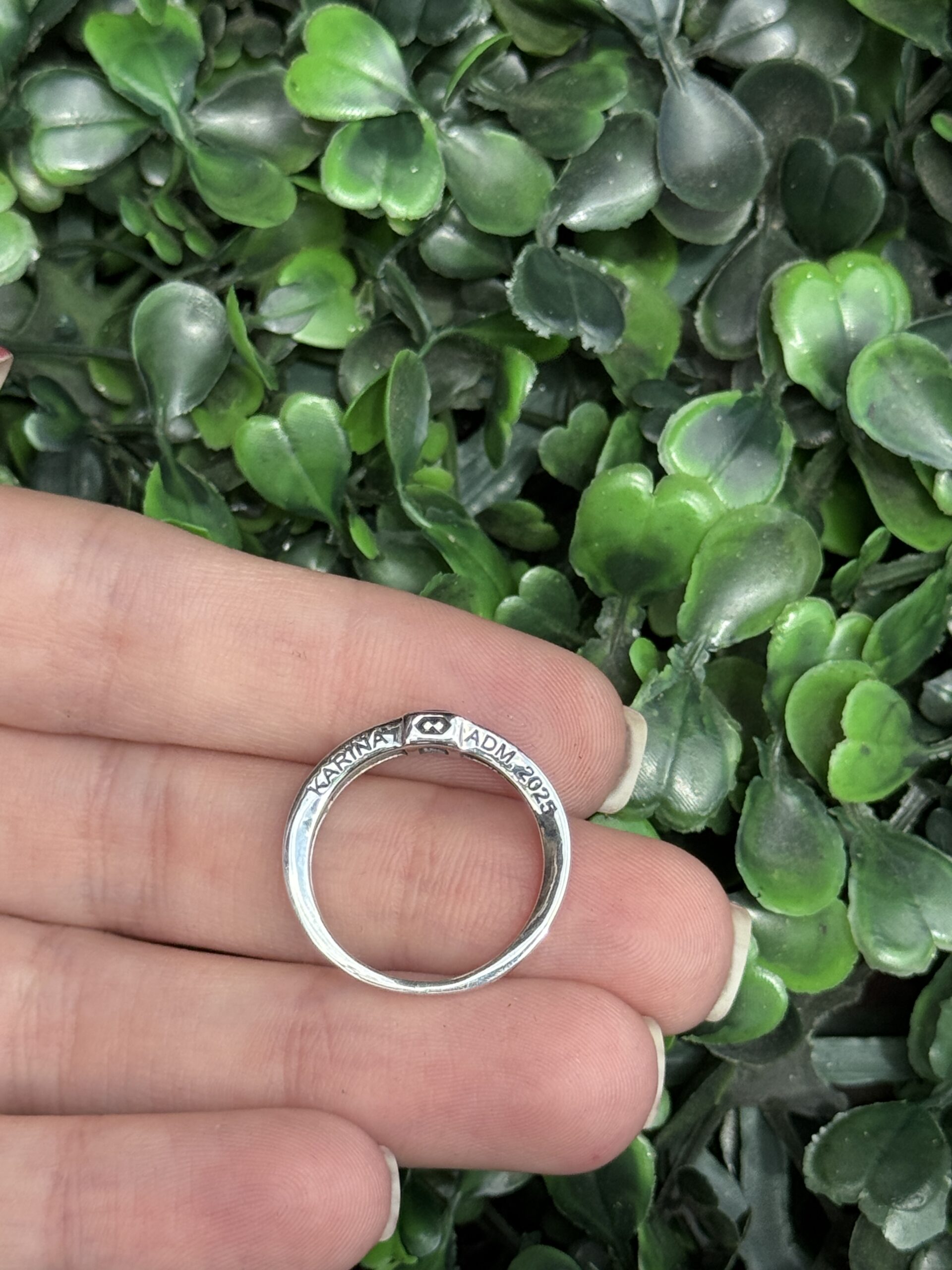 Anel de formatura em prata - Imagem 7