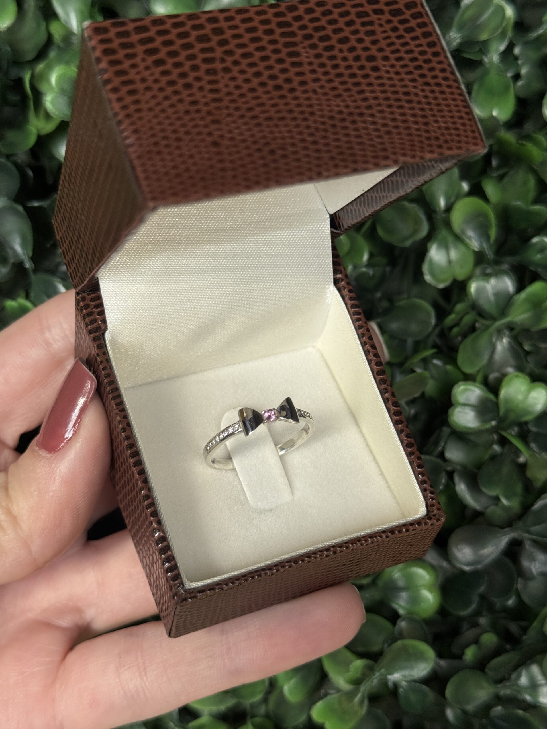 Solitário em prata princesas - Imagem 8